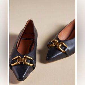 NWT Anthropologie Angel Alarcon Pointed Toe Flats